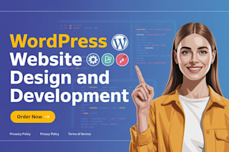 develop modern wordpress website, blog or ecommerce stores