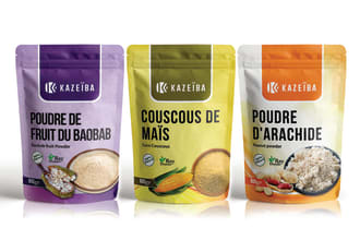 design product packaging label pouch sachet 3d renderings
