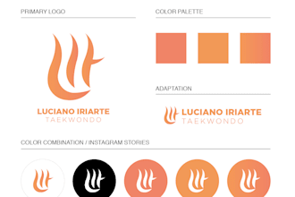 design your logo and branding board