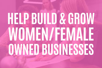 help women entrepreneurs female lead businesses, coaches, course creator brands