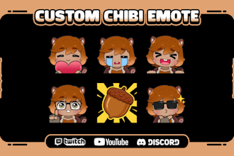 draw cute custom emotes for your twitch