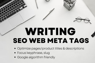 write SEO web meta tags that will increase cta