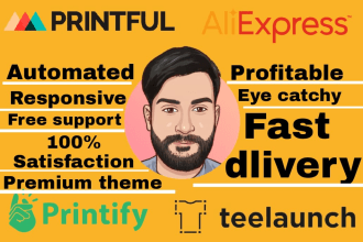 create print on demand shopify store