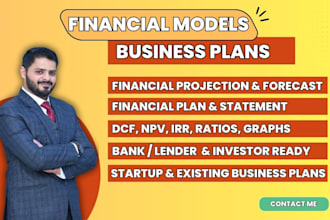 provide financial modelling and financial projections