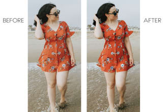 photoshop, retouch, reshape body for a slimmer, thinner look