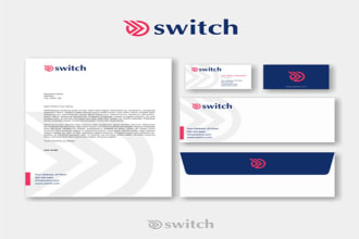 design business card, letterhead, and stationery items