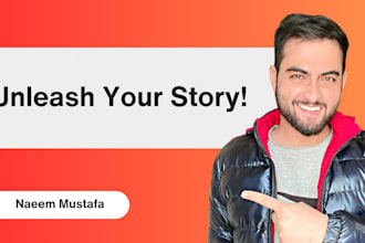 write your biography, brand story, and about me page