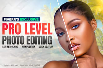 do any photoshop editing, photo manipulation and retouching