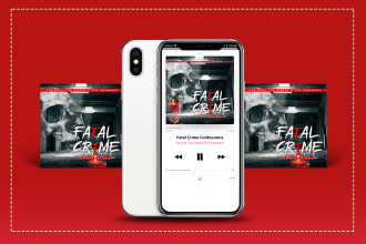 make podcast coverart design for itunes or spotify