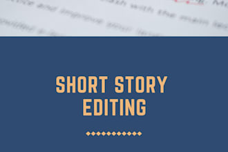 edit your short stories