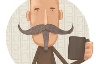 draw you in my own cartoon style