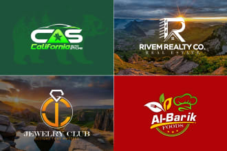 make a minimalist company logo design for brands