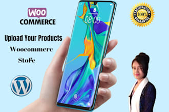 upload or add products to your woocommerce or shopify store