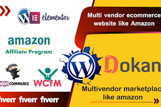 dokan wcfm, woocommerce multivendor wordpress like amazon