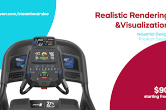 create high quality realistic keyshot renderings for 3d product visualization