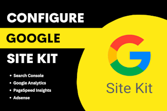 configure and fix google site kit in your wordpress website