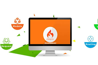setup, develop or fix  codeigniter web app