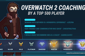 coach you in overwatch 2 as a top500 player