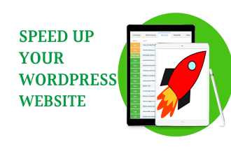 do wordpress website speed optimization, increase page speed