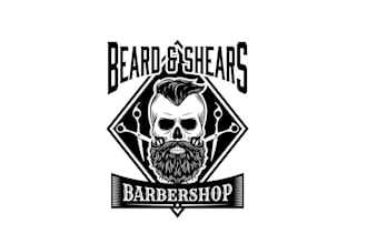 design a creative barbershop logo with unlimited revisions