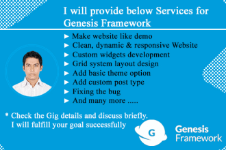 install and customize any genesis theme