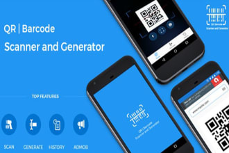 create qr code and barcode scanner and generator for android