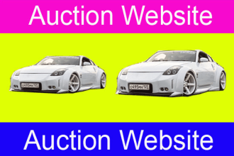 create auction bidding website