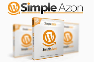 give you Simple Azon Plugin,the Best Wordpress Plugin for Amazon affiiliate just