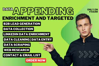 do data enrichment, b2b lead generation, find email address, web research