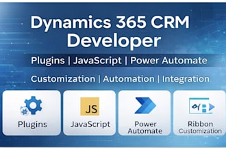 customize dynamics 365 CRM with plugins, javascript and power automate