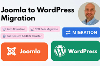 joomla to wordpress migration, SEO safe