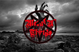 design a unique rock metal typography gothic band logo