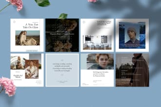 design premium social media post design, instagram post