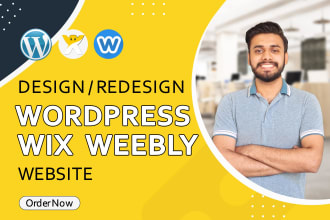 design redesign migrate wix weebly wordpress business websites