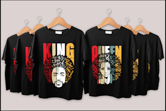 create t shirt logo and typography for you