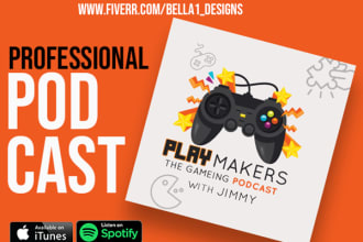 design a professional podcast cover art
