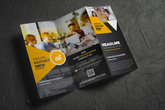 do amazing brochure design any brand