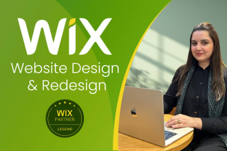 design or redesign your wix website