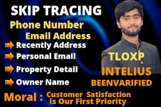 do real estate skip tracing by tloxp with in 24 hours bulk skip tracing