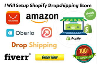 create automated shopify aliexpress dropshipping store