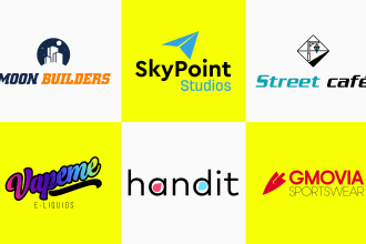 design a minimalist logo with premium fonts