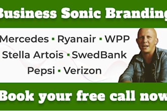 create your unique sonic identity and audio logo with a custom company song