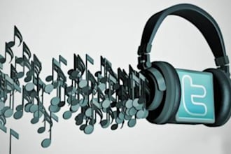 tweet Your song/video or URL to 100K Music Fans