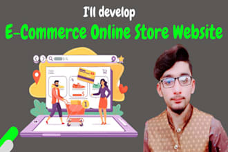 develop ecommerce online store website