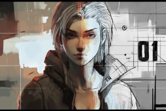 draw your original character design