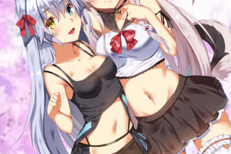 make amazing anime illustration