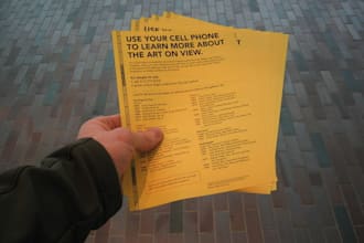 distribute 30 flyers promoting your product, business or website in Atlanta Georgia