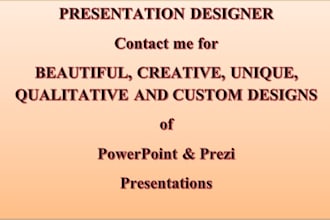 design creative powerpoint presentations