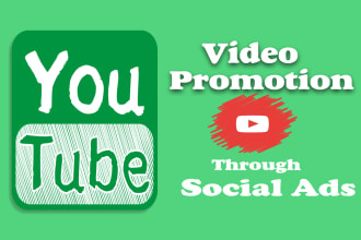 do video promotion through social ads