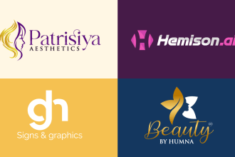 design a unique minimalist logo design for your business